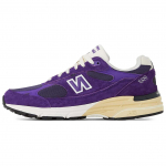 Teddy Santis x New Balance 993 Pagaminta JAV Interstellar Vyri&scaron;ki sportbačiai Violetiniai Tamsiai-Gyvsidabrio Balti U993PG 38.5