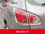 Tinka 08-15 Qashqai: Priekinių žibintų, galinių žibintų, rūko žibintų gaubtai, dekoratyvinės juostelės, &scaron;oninių žibintų apdaila Side light frame, 2-piece set, stainless steel