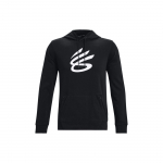 Under Armour Curry serijos vienspalvis su spaudiniu džemperis su gobtuvu Sportinis džemperis Vyri&scaron;ki vir&scaron;utiniai drabužiai Juodas 1370276-001 M