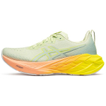 ASICS Novablast 4 Paris Moteri&scaron;ki sportbačiai Žali Cool-Matcha Saugiai geltoni 1012B751-750 37