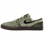 Nike Zoom Stefan Janoski OG+ SE SB City of Cinema Unisex sportbačiai Žali Vidutinio alyvuogių spalvos Aksominiai rudi FZ1302-200 37.5 gray
