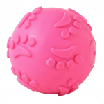 Dog Ball for ing, Interactive Toy All Breeds rožinė raudona spalva