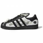 OFFGOD:TATE x adidas Superstar 82 Orbit Grey Core Black Yellow Unisex Kedai JQ8778 40⅔
