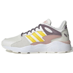 Adidas Neo Crazychaos 1.0 Patogūs Odiniai Smūgius Sugeriantys Neslystantys Žemi Kasdieniai Bėgimo Bateliai Moteri&scaron;kas Sportbačio White Yellow Brown EG8751 36⅔