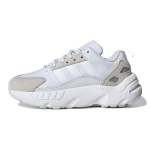 Adidas Originals ZX 22 Patogūs Patvarūs Kvėpuojantys Žemi Bėgimo Bateliai Vaikams Vaikams Bėgimo Bateliai Balti Pilki GW3660 39⅓