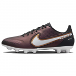 Nike Tiempo Legend 9 Mokykliniai Hg Kietos Dangos Neslystantys Patvarūs Futbolo Batai Vyri&scaron;ki Futbolo Batai Juodi Rudi DR5973-510 38.5