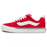 Vans Knu Skool Madingi Patogūs Universalūs Žemi Skate Batai Unisex Sportbačiai Raudoni VN0009QCJV6 34.5