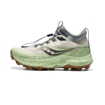 Saucony Peregrine 13 Daugiafunkciniai takų bėgimo bateliai Moteri&scaron;ki sportbačiai Žali pilki S10840-20 36