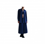 Nike Dri-Fit Perfect Stretch 24.7 Serija Patogus, prakaitą sugeriantis madingas ilgomis rankovėmis mar&scaron;kinėlis Moteri&scaron;ki mar&scaron;kinėliai Tamsiai mėlynas Void-Blue HM8385-455 M