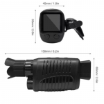 1080P HD Teleskopas Naktinio Matymo Žiūronų Įrenginys 5X Žiūronai Dienos Nakties Naudojimui Nuotraukų Vaizdo Įra&scaron;ų Darymas Skaitmeninis Priartinimas Medžioklei R7 juoda
