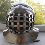 XIII amžiaus viduramžių Bascinet &scaron;almas ~ Viduramžių vikingų kario &scaron;almas ~ Mū&scaron;iui paruo&scaron;tas Normano &scaron;almas Visą veidą atkuriantis istorinis &scaron;almas