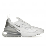 Nike Air Max 270 Balti Pure Platinum Moteri&scaron;ki sportbačiai Metaliniai-Platinum DX0114-100 41