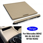 W166 Puodelio Laikiklio Stumdomas Dangtelio Apvadas Centrinis Ruloninis Dangtelis Pakeitimas Benz ML GL GLE GLS 2012 2013 2014 2015 2016 smėlis