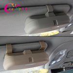 Naujas automobilio stiliaus akinių laikiklis skirtas Toyota Prius Levin Crown Avensis Previa FJ Cruiser Venza Sienna Alphard ZELAS akiniams nuo saulės Common Gray
