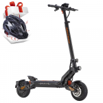 Kukirin G2 Master 60km/h All-Terrain E-Scooter 2&times;1000W, 52V 20.8Ah, Dual Disc Brakes, Hydraulic shock absorbers, 10 Off-Road Tires, IP54 Waterproof G2Master+Helmet (Split Up) juoda