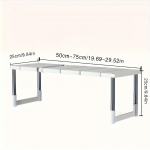 Reguliuojama laikymo lentyna po kriaukle, I&scaron;plečiamas virtuvės ir vonios spintelės organizatorius, Patvarus daugiasluoksnis puodų laikiklis, taupantis vietą