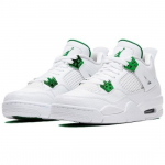 Air Jordan 4 Retro Low Green Metallic GS 408452-113 EU 38 smėlis