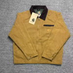 Unisex retro sendinta atverčiama striukė J97 su užtrauktuku M [60-75 kg]