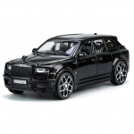 1:32 Rolls Royce visureigis Cullinan lydinio automobilio modelis lieto metalo žaislinis automobilio modelis garso ir &scaron;viesos imitacija kolekcija vaikų dovanos