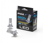 PIAA LEH215 LED tipo standartinis 12V transporto priemonės tikrinimo 2 vnt. pakuotė Žibintai/Rūko žibintai, 6600K, be valdiklio - Serijiniai, 14W, 2600lm, H7, 3 metų garantija,