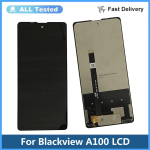 Pilnas LCD ekrano ir lietimui jautraus sluoksnio surinkimas, skirtas Blackview A100 gray