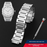 27x19 24x17 21x13 Metalinė apyrankė Hublot Yubo BIG BANG Classic fusion Vyri&scaron;kam Moteri&scaron;kam laikrodžiui Nerūdijančio plieno laikrodžio grandinėlė Nemokami įrankiai 21x13mm width