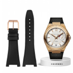 Nailono ir odos laikrodžio apyrankė IWC Engineer laikrodžiui su įpjova IW500501 IW378507 IW322703 serijai Juoda sportinio audinio laikrodžio apyrankė 28mm