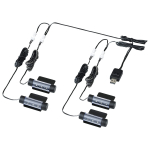 SEIWA Automobilio Salono USB Grindų USB Mėlyna Reguliuojamo Pluo&scaron;to ir &Scaron;viesos Intensyvumo Kontrolės Lemputė, 4 LED, Maitinamas, F335, Didelio Ry&scaron;kumo LED, Kampas, mėlyna