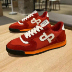 Nauji Mėlyni Laisvalaikio Batai Vyrams Odiniai Sportbačiai Mada Suvarstomi Lengvi Batai Vyrams Dizainerio Sportbačiai Zapatillas Hombre 39 raudona
