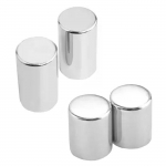 Ensemble de caches - Harley-Davidson Touring (2009&ndash;2025) - Chrome - Fixation magn&eacute;tique - Prot&egrave;ge vis