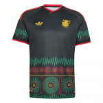 Adidas Originals X Bob Marley Jamaika 26 Dryžuoti apvalios apykaklės Slim Fit i&scaron;vykos trumparankoviai futbolo mar&scaron;kinėliai Vyri&scaron;ki mar&scaron;kinėliai KD0957 L