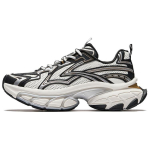 Anta Fuyao Slip Resistant, Abrasion Resistant, Height Increasing Low top Chunky Sneakers Men's White Black Silver 112618899-2 40