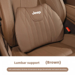 Jeep automobilių sėdynių priedai Sėdynės pagalvėlė Juosmens atrama Jeep Renegade Wagoneer Avenger Recon Wrangler JK Gladiator Comp