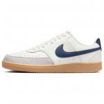 Nike Court Vision Low Balti Gumos &Scaron;viesiai Rudi &Scaron;viesiai Geležies Rūdos Vidurnakčio Mėlyni Vyri&scaron;ki Batai HF1068-133 44.5