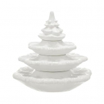 Kalėdinė velniavytų kiau&scaron;inių eglutė Dekoratyvinis velniavytų kiau&scaron;inių padėklas Žalios dervos Kalėdinės eglutės formos Daugkartinis &scaron;ventinis kiau&scaron;inių laikiklis velniavytams Kūrybi&scaron;kas &scaron;ventės stalo centras B