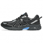Asics Gel-Venture 6 Patogūs Sportiniai Bėgimo Takais Batai Unisex Kelnaitės Juodi 1203A438-006 35.5