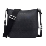 Michael Kors MK Jet Set Travel Verslo kelioninė rankinė per petį su monograma i&scaron; dirbtinės odos Maža moteri&scaron;ka rankinė Juoda 35S4STVC5B001 Black,Basic Set (Bag+Dust Bag)