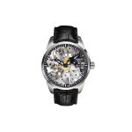 Tissot Tencel kolekcija Rankinis mechaninis judėjimas 5m atsparumas vandeniui Vyri&scaron;ki laikrodžiai Laikrodis 43mm Baltas ciferblatas T070.405.16.411.00 Skeleton Dial
