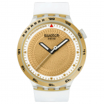 SWATCH Unisex Baltas laikrodis SB05K105 SB05K105 White Dial