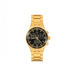 SWATCH Unisex Metalo serijos juodas laikrodis YVG418G YVG418G Black Dial