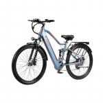 ITSTANDS Suaugusiųjų X27 Elektrinis kalnų dviratis 1500W 27,5' x 2,8' kalnų padangos, dviguba nuimama baterija, diskinė stabdžių sistema