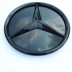 Skirta Mercedes-Benz W164 ML klasės Iki 2013 m. 185 mm 3D ABS logotipas Žvaigždės logotipas ant priekinių grotelių Veidrodžio apačia