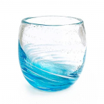 Kubakasa Ryukyu stiklas Ryukyu stiklas &Scaron;alto gėrimo stiklinė su fluoritu Okinavos suvenyras Auk&scaron;ta stiklinė Aqua Sky Water - MEILĖ&ŽVAIGŽDĖ &Scaron;viečianti tamsoje