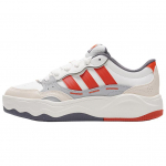 Adidas LITE SHUFFLE Comfortable And Trendy Low top Skateboard Shoes Unisex White Red KH9027 44