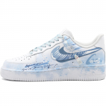 Nike Air Force 1 Box Action, Lietus Po Audros, Nusidėvėjęs, Rankomis Pie&scaron;tas Karvės Odos Atsparus Dilimui Žemi Batai CW2288-111(Komanda204-) 43