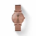 Tissot Nerūdijančio plieno rožinis ciferblatas Vyri&scaron;kas madingas laikrodis T143.210.33.331.00 rožinė