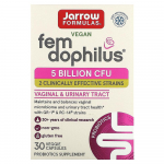 Jarrow Formulas Vegan Fem Dophilus 5 milijardai KSV daržovių kapsulės, 30 vnt. 30 pcs - 1 ea