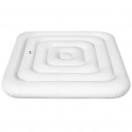 Plaukimo baseino dangtis Kvadratinis pripučiamas kubilo dangtis Neper&scaron;lampamas ir dulkėms atsparus apsauginis dangtelis skirtas namams lauke S Square