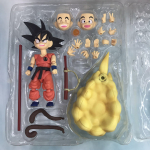 12CM Anime Dragon Ball Veiksmo figūrėlės Super Saiyan Mielas Son Goku PVC SHF Modelis Žaislai &Scaron;ventės Patvari Dovana Gražus Dizainas