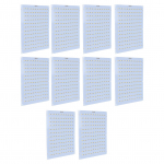 10 VNT. CMYK LED ap&scaron;vietimo plok&scaron;tė, tinkama Bambu Lab P1 X1 A1 serijos 3D spausdintuvams, PCB, litofano skydelis, &scaron;ilta &scaron;viesa, 3D spausdinimas